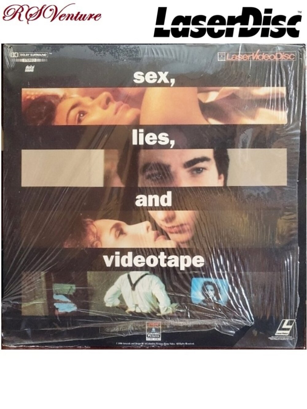 LaserDisc Film "SEX, LIES, and VIDEOTAPE"